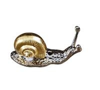 Snail Incense Burner, Animal Shaped Stick Holder, Elegant Zinc Alloy Holder, Decorative Aromatherapy Burner, Fragrance Accessory for Meditation, Yoga, Home, Spa Decor