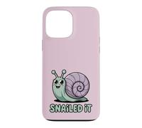 Snail It Land Snail Funny Snail Accomplishment Pun Punny Coque pour iPhone 13 Pro Max