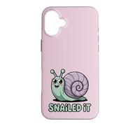 Snail It Land Snail Funny Snail Accomplishment Pun Punny Coque pour iPhone 16 Plus
