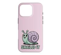 Snail It Land Snail Funny Snail Accomplishment Pun Punny Coque pour iPhone 16 Pro