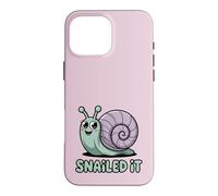 Snail It Land Snail Funny Snail Accomplishment Pun Punny Coque pour iPhone 16 Pro Max