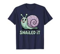 Snail It Land Snail Funny Snail Accomplishment Pun Punny T-Shirt