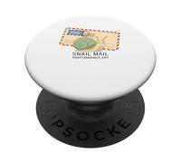Snail Mail Performance Art Funny Slow Mail Humour PopSockets PopGrip Adhésif