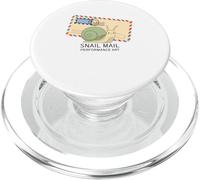 Snail Mail Performance Art Funny Slow Mail Humour PopSockets PopGrip pour MagSafe