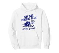 Snail Running Team Shell Yeah, Dessin animé Amusant Sweat à Capuche