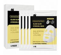Snail Serum Masque Collagene, Masque Collagene Visage, Collagen Night Mask, Masque Hydratant Contient, Advanced Snail Mucin+Collagen Mask