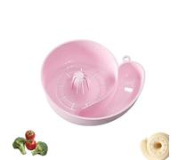 Snail Shape Strainer, New Automatic Vegetable and Fruit Washer Snail-Shaped Drain Basket, 4-in-1 Fruit and Vegetable Wash, Rotating Washing Bowl with Strainer for Cleaning Meat Seafood (#01)