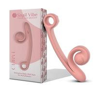 Vibromasseur rabbit Snail Vibe Curve - Couleur : Beige