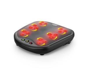 Snailax 2 en 1 Masseur de Pieds Shiatsu avec Chaleur, nœuds de Massage Flexibles pour Toutes Les Tailles de Pieds, Chauffe-Pieds, Appareil de Massage Pieds électrique soulageant Les douleurs…