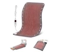 Snailax Grande Coussin Chauffant 43 x 83 cm, Blocs chauffants pour Dos/Cou/Épaules/Pieds, Couverture Chauffante Électriques pour Soulager les Maux de Ventre et Dos, Cadeau Femme Homme