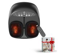 Snailax Masseur De Pieds, Massage Pieds Shiatsu Avec Chaleur/PéTrissage/Compression/Vibration, Massage éLectrique Pour Pied Fasciite Plantaire, Chauffe-Pieds Télécommande, Cadeau Homme&Femme