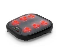 Snailax Masseur de Pieds Shiatsu 2-en-1 avec Chaleur, Massage Pieds et Dos, 3 Modes de Massage, Nœuds Flexibles, Chauffe-Pieds Électrique, Cadeau pour Femme et Homme