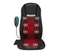 Snailax Masseur du dos et du corps avec chaleur réglable, 8 nœuds de vibration pour un confort profond des tissus, cadeau attentionné pour adultes, portable pour la maison, le bureau et les voyages