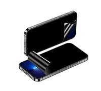 Snailcanfly 2 pcs Contre-espionnage film d'Hydrogel pour iPhone 12 Pro Max 6.7" Privacy screensaver Protection Film de protection TPU Flexible Anti - pelage Très sensible