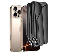 Snailcanfly 2 pcs Contre-espionnage film d'Hydrogel pour iPhone 16 Pro Max 5G 6.9inch 2024 Privacy screensaver Protection Film de protection TPU Flexible Anti - pelage Très sensible