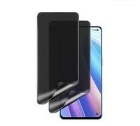 Snailcanfly 2 pcs Contre-espionnage film d'Hydrogel pour Oppo Reno4 Pro 5G Reno 4 Pro 5G 6.55" Privacy screensaver Protection Film de protection TPU Flexible Anti - pelage Très sensible