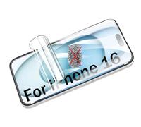 Snailcanfly 2pcs Anti-empreintes digitales Film Hydrogel mat pour iPhone 16 Pro 5G 6.3inch 2024 Haute Sensibilité film Flexible TPU Protecteurs d'écran Antidéflagrants Anti-éblouissement