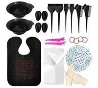 SNAILGARDEN Ensemble d'outils de coloration des cheveux, accessoires de teinture des cheveux de teinture des cheveux,applicateur de coloration pour teinture des cheveux pour salon de bricolage