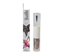 Snails 510219 - Vernis à ongles pailleté pour enfant - 2 en 1 - Coloré - Couche de finition et poudre pailletée - Formule Peel-Off - Amovible - À base d'eau - Sans danger - Végétalien