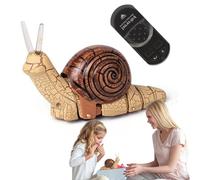 Snails Car Toy - 11,5 x 3 x 6,5 cm Animal Toys Electronic RC Snail Remote Control | Craftsmanship Kids Fake Snail RC Crawling Toy Electronic Animal Toys Réaliste Halloween Birthday