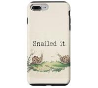 Snails Slug Life We 'LL Get There When We Get There Cloué It Coque pour iPhone 7 Plus/8 Plus