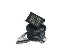 Power Acoustics Snake 2086 - Multipaires boîtier scène 30m - 12 IN / 4 OUT