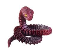 Snake 3D | Toy Animal Fidget de Bureau | Un Objet de Serpent imprimé en 3D Parfait comme Cadeau pour Les Livres, Les Anniversaires ou Les Occasions spéciales. Un Cadeau Unique Qui apportera Vos