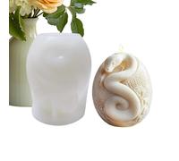 Snake Candle Silicone Mold - DIY Animal Shape Resin & Wax Casting Tool Easy Release | Flexible Baking Mold For Candle Making, Home Decor Craft, Gift For Snake Lovers
