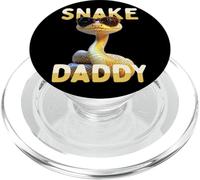 Snake Daddy Papa Serpent Fête des Pères Papa Doux Serpents PopSockets PopGrip pour MagSafe