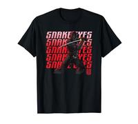 Snake Eyes Warrior Word Stack T-Shirt