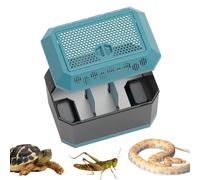 Snake Feeding Box, Travel Reptile Hatching, Bin Turtle Transport, Cage Reptile Animals, Habitat Breathable Small, 8.43x5.51x5.83 inches, Perfect for Terrariums Spider Scorpion