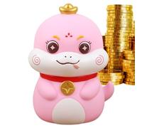 Snake for Kids,Cash Coin Box Savings Pot Saving Jar - Large Kids Saving, Decorative Coin Storage Jar for Children, Boys,