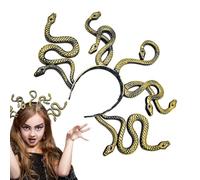 Snake Headband Headdress, Masquerade Costume Headpiece Accessory, Cosplay Party Festival Wear Use, Halloween Carnival Stage Performance Outfit, Women Men Fancy Dress Decorative Hair Band