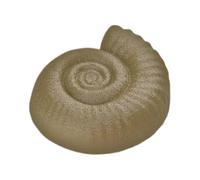 Snake Hides Ammonite Forme - de reptile naturel, cachette décorative en terrarium | Conception de cavernes d'inspiration fossile, point de repos sûr, accessoire d'habitat à solliev