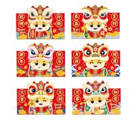 Snake Hong Bao pour Les Fêtes du Nouvel an Et Gift Offre avec Designs Pocket De l'argent pour La Tradition Culturelle Cartoon Designs Enveloppes