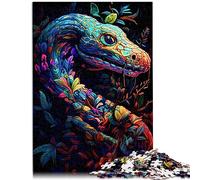 Snake Jigsaw Puzzles Educational Games Wooden Jigsaw Difficult Hard Jigsaw Puzzles 38x52cm