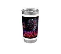 Snake Kung Fu Poing Gobelet isotherme en acier inoxydable double paroi