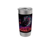 Snake Kung Fu Poing Gobelet isotherme en acier inoxydable double paroi
