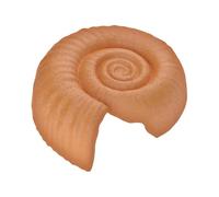 Snake Porte en forme d'ammonite - Abri de reptiles naturels, cachette décorative du terrarium | Design de grottes inspirées des fossiles, point de repos sûr, accessoire d'habitat de l'es