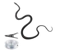 Snake Prank - Fake Snake Toy | Realistic Snake Toy with String | Clip Snake Prank Practical Jokes at Gatherings Garden Fake Tricky Prop Party Favor Realistic Fake Rubber Snake Toys