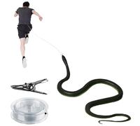 Snake Prank - Fake Snake Toy | Realistic Snake Toy with String | Clip Snake Prank Practical Jokes at Gatherings Garden Fake Tricky Prop Party Favor Realistic Fake Rubber Snake Toys
