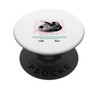 Snake Vipers Venom - Sad Aesthetic Edgy Streetwear PopSockets PopGrip Adhésif