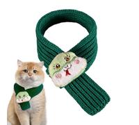 Snake Year Dog Scarf, Knitted Pet Scarf, Winter Holiday Pet Accessories, Dog Year of The Snake Scarf, Puppy & Kitten Scarf, Warmth and Comfort, Ease of Use for Dog and Cats