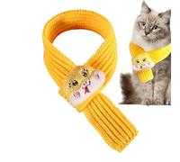 Snake Year Écharpe tricotée pour animal de compagnie | Bandana tricoté pour l'automne et l'hiver pour chien Année du serpent Écharpe tricotée pour Noël et Nouvel An chinois