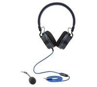 Snakebyte Head:Set 4 Casque Avec fil Arceau Gaming Noir, Bleu
