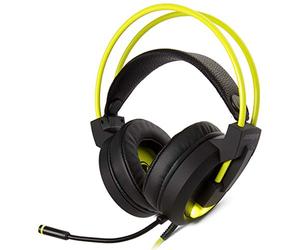 snakebyte PC HEADSET PRO - 7.1 Virtual Surround Sound Gaming Headset with adjustable microphone, eSports headphones with noise suppression, mute / volume & bass boost control, LED lighting