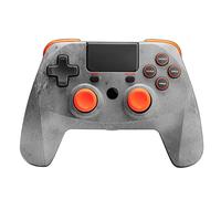 Manette sans fil Pad 4S snakebyte PS4 Rock grise orange ORANGE G
