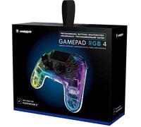 Snakebyte Gamepad RGB 4 Mando Inalámbrico 500 mAh USB-C Transparente pour PS4