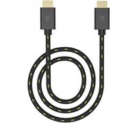 snakebyte Xbox HDMI CABLE SX 4K - Xbox Series X HDMI 2.0 cable, compatible avec les appareils 1080p, 3D, 4K@60Hz, UHD, convient pour Xbox, PS5, PS4, NWS, moniteurs, téléviseurs, câble à maille de 3 m