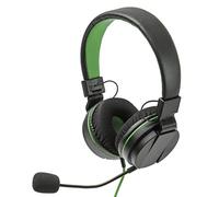 snakebyte Xbox One Headset X - Casque de Jeu stéréo avec Micro pour Xbox One/Xbox One X, Prise Audio 3,5mm, Compatible avec Ordinateur Portable, PS4, conférences téléphoniques, VideoCall, Skype